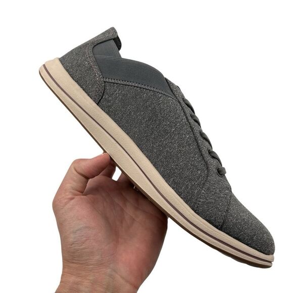 NIB Clarks Breeze Sky gray sneakers size 9.5 - Picture 8 of 11